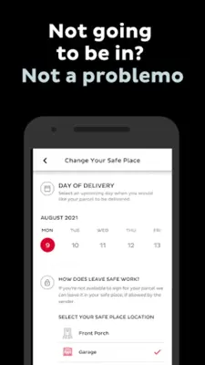 DPD android App screenshot 1